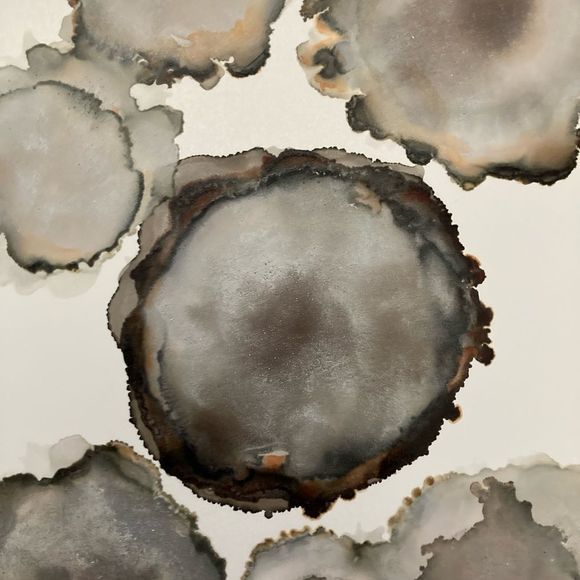 New Original Signed Artwork Alcohol Ink on Paper - Picture 3 of 6